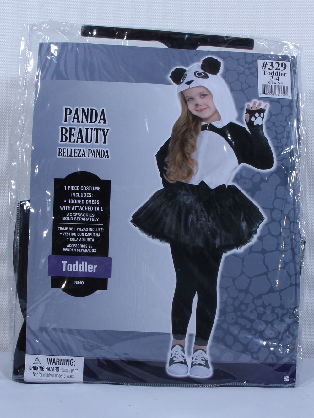 Panda Beauty Girls Toddler Child Costume
